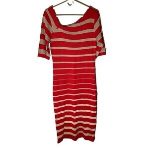 Tracy Reese Striped Sweater Dress
